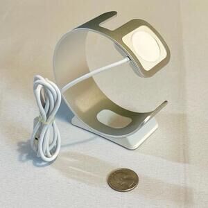 Apple Watch Stand And Charger - Silver